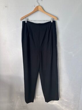 Casual corner black dress pants lined